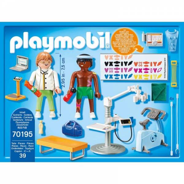 Playmobil 70195 City Life Hospital Physiotherapist